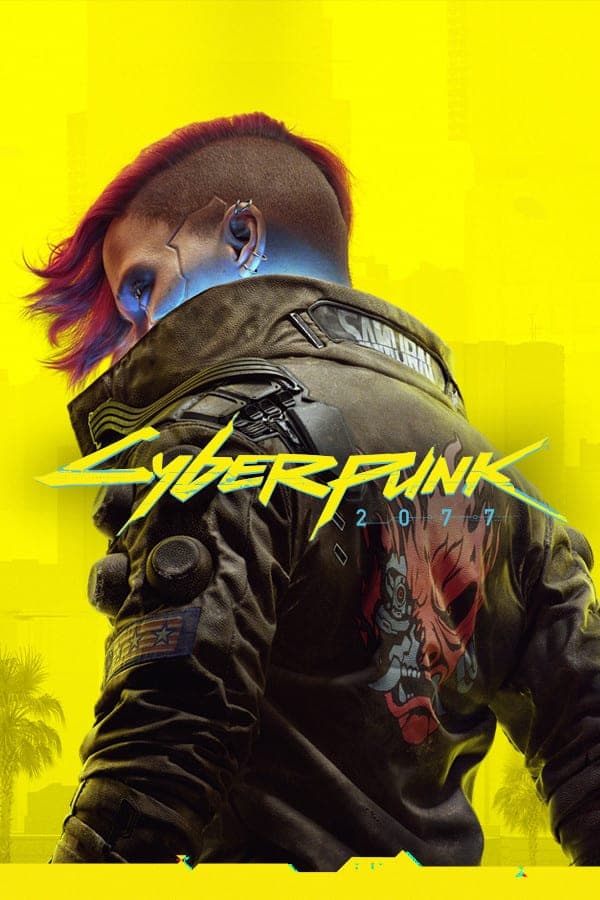 Cyberpunk 2077 poster art