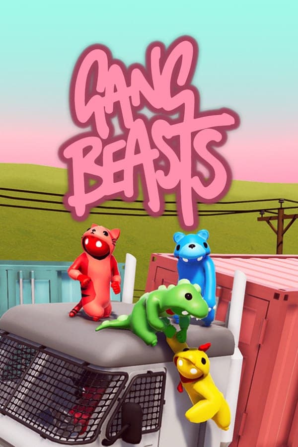 Gang Beasts poster art