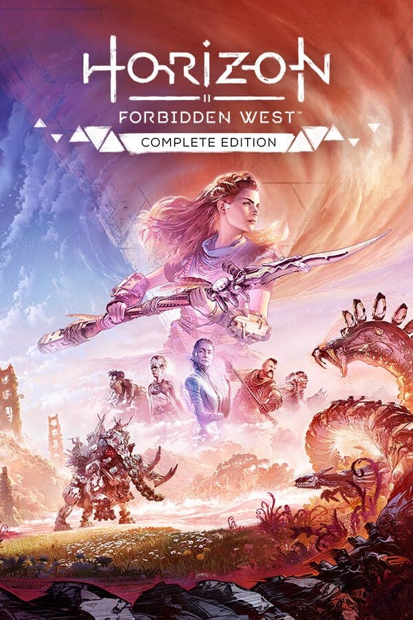 Horizon Forbidden West poster art