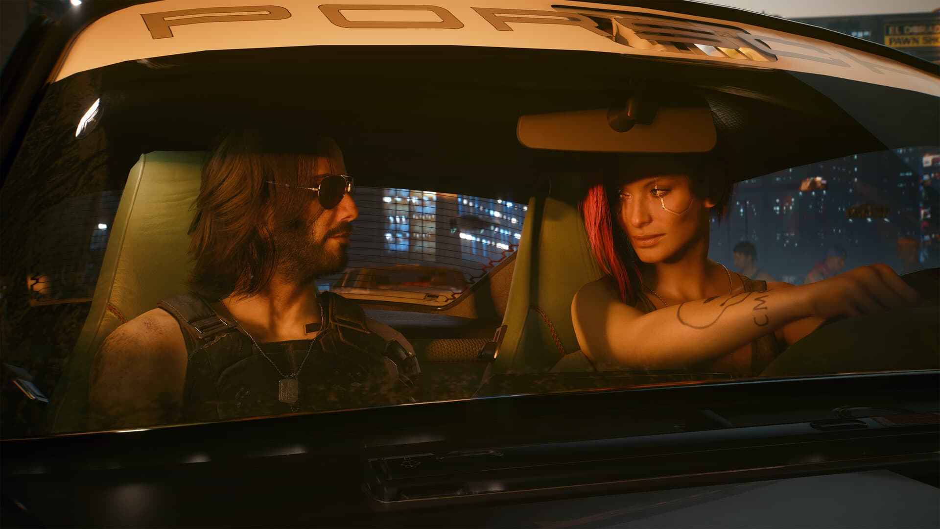 Cyberpunk 2077 in-game screenshot